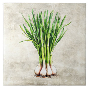 Aquarel Rustieke Bosuitjes Nep Textuur  Tegeltje