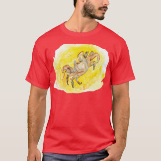 aquarel schilderij print kunst t-shirt