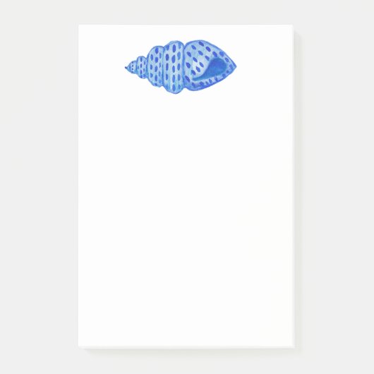 Aquarel Schilderij Schelp Post-it® Notes (Voorkant)
