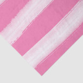 Aquarel Strand Roze Strepen Tissuepapier (Detail)
