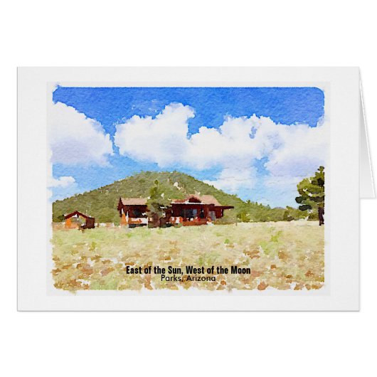 Aquarel ten oosten van de zon, ten westen van de m (Voorkant Horizontaal)