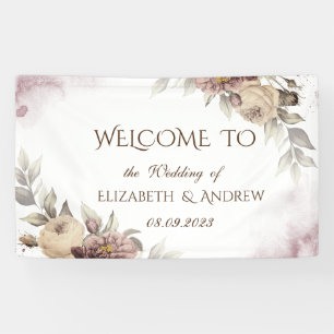 Aquarel Vintage Rozen Spandoek