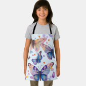 Aquarel Vlinder Patroon Schort (Insitu)