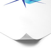 Aquarel Z Poster (Hoek)