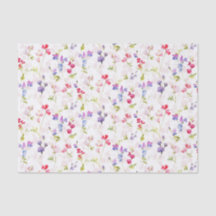 Aquarel Zoete Erwten bloemig