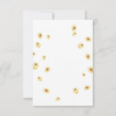 Aquarel zomer popcorn verjaardag bedankt (Achterkant)