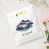 Aquarelbergen Bedankzakje (Gezegeld)