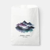 Aquarelbergen Bedankzakje (Voorkant)
