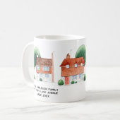 Aquarelhuis Nieuw Thuis Persoonlijk Koffiemok (Voorkant links)