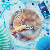 aquarell dove papieren bordje (Feest)