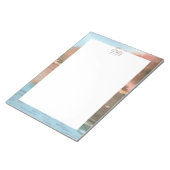 Aquarellandschap begrensd notitieblok (Schuin)