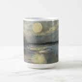 Aquarellandschap op maat gemaakte naam mok (Center)