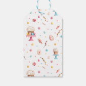 Aquarelle (10) Joyeuses étiquettes cadeaux de l'en (Dos)