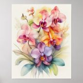 Aquarelle 4:5 Poster (Devant)