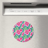 Aquarelle à aimant floral (In Situ (Lave-vaisselle))