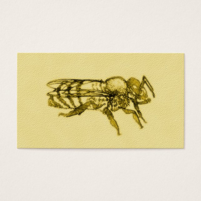 Aquarelle Abeille de miel (Devant)