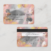 Aquarelle Abstraite ajouter le logo Style de carte (Devant / Derrière)