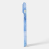 Aquarelle Abstraite Bleu Clair (Côté gauche)