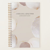 Aquarelle Abstraite brillant Luxe Elegant Or (Devant)