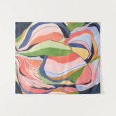 Aquarelle Abstraite colorée Tapisserie (Devant (Horizontal))