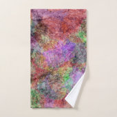 Aquarelle Abstraite Couleurs torsadées (Serviette à main)