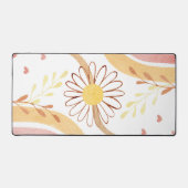 Aquarelle Abstraite Fleur Botanique Arc-en-ciel En (Recto)