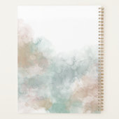 Aquarelle Abstraite Initiale Douce (Dos)