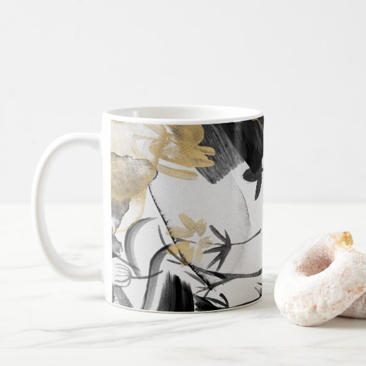 Aquarelle Abstraite IV Mug (Avec donut)