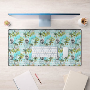 Aquarelle Abstraite Palm Tree Motif 2