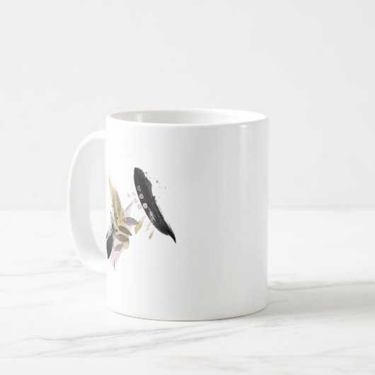 Aquarelle Abstraite V Mug (Devant gauche)