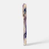 Aquarelle abstraite violette et beige (Côté gauche)
