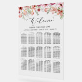 Aquarelle acrylique 15 Tables Mariage (Angle)