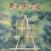 Aquarelle acrylique 15 Tables Mariage (Neutre)