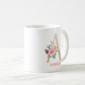 Aquarelle Alphabet Mug (Devant droit)