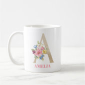 Aquarelle Alphabet Mug (Gauche)
