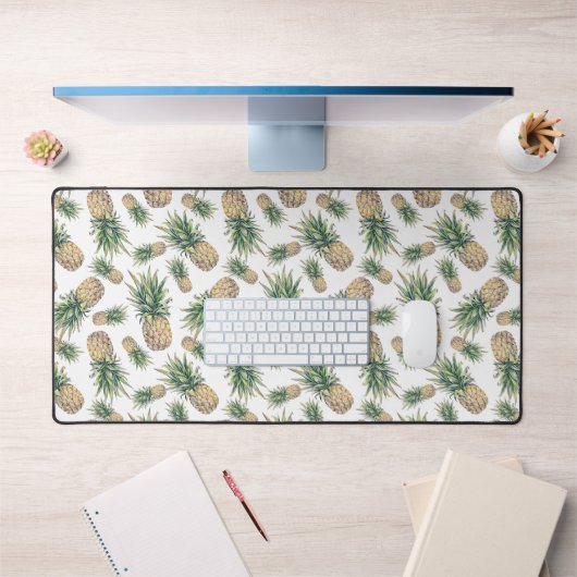 Aquarelle ananas Motif 2 (Bureau 1)