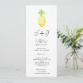 Aquarelle Ananas Oasis Tropical Fruit - Menu (Debout devant)