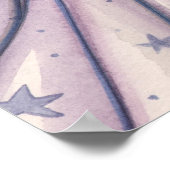 Aquarelle Ange Poster d'Art par Molly Harrison (Coin)