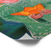 Aquarelle Angel Art Imprimer la peinture Poster (Coin)