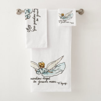 Aquarelle Angel gracieusement près de vous et vous