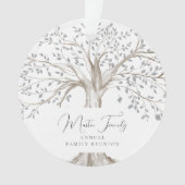 Aquarelle annuelle de réunion de l'arbre généalogi (devant)