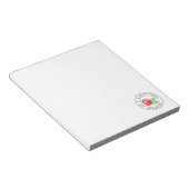 Aquarelle Apple Note du Bloc-notes de l'enseignant (Incliné)