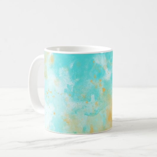 Aquarelle Aqua Splash & Splatz Mug (Devant gauche)