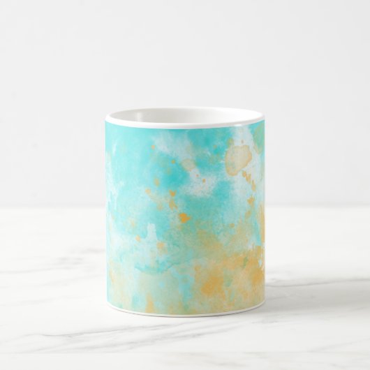 Aquarelle Aqua Splash & Splatz Mug (Centre)