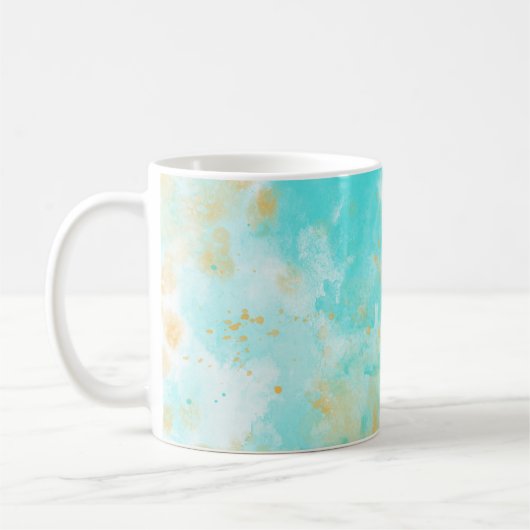 Aquarelle Aqua Splash & Splatz Mug (Gauche)