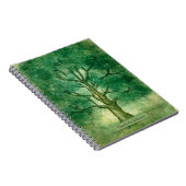 Aquarelle Arbre de chêne Carnet Spiral personnalis (Côté Droit)