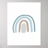 Aquarelle Arc-en-ciel Décoration de chambre enfant (Devant)