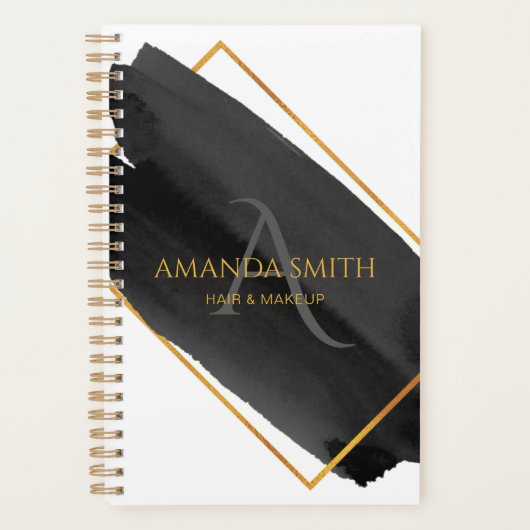 Aquarelle artistique moderne et or (Devant)