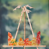 Aquarelle Automne Bois Mariage de automne Bienvenu (Neutre)