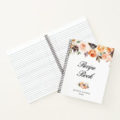 aquarelle automne floral Recette Livre (Intérieur)